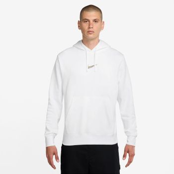 Nike U NSW CLUB HDY PO BB SEGB, muški pulover, bijela