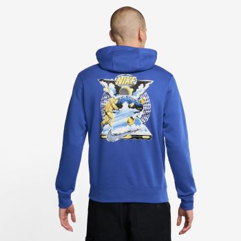 Nike U NSW CLUB HDY PO BB SEGB, muški pulover, plava