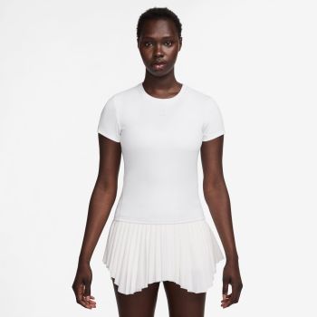 Nike W NKCT DF ADVTG SS TOP, ženska majica za tenis, bijela