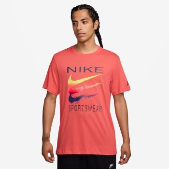 Nike M NSW TEE 6MO SWSH SP25, muška majica, crvena