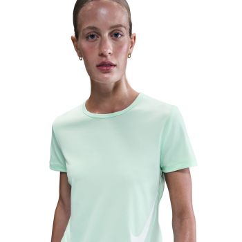 Nike W NK TEMPO SWSH HBR DF SS TOP, ženska majica za trčanje, zelena