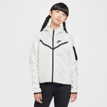 Nike G NSW TCH FLC HD FZ LS - PD, dječja jakna, siva