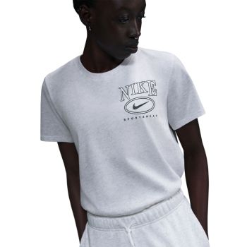 Nike W NSW CLUB SS TEE CC, ženska majica, siva