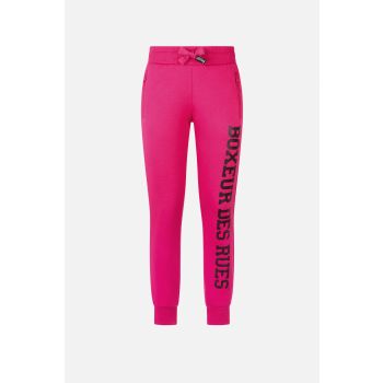 Boxeur BASIC LONG LOGO SWEATPANTS, ženske hlače, roza