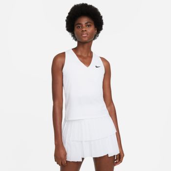 Nike W NKCT DF VCTRY TANK, ženska majica za tenis, bijela