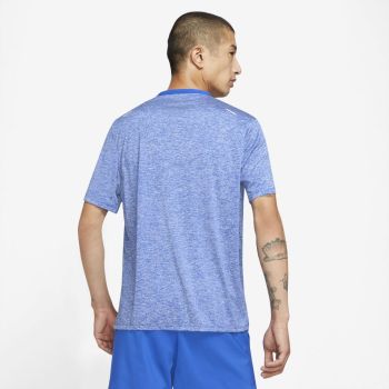 Nike M NK DF RISE 365 SS, muška majica za trčanje, plava