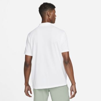 Nike M NKCT DF POLO SOLID, muška polo majica za tenis, bijela