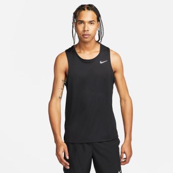 Nike M NK DF MILER TANK, muška majica za trčanje, crna