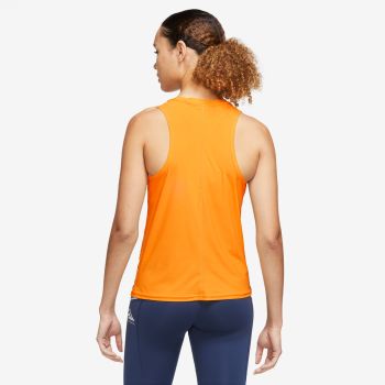 Nike W NK TRAIL DF TANK, ženska majica za trčanje, narančasta