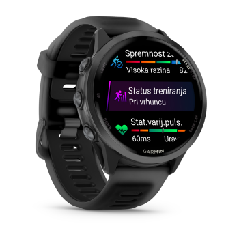 Garmin FORERUNNER 570 - 47 MM, sat sportski, crna