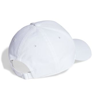 Adidas BBALL CAP COT, muška kapa za fitnes, bijela