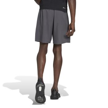 Adidas TR-ES WV SHO, muške fitnes hlače, siva