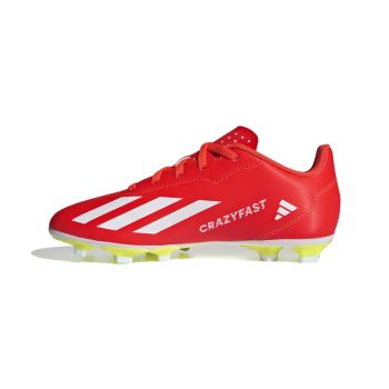 Adidas X CRAZYFAST CLUB FXG J, dječje kopačke za nogomet, crvena