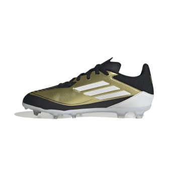 Adidas F50 LEAGUE FG/MG J MESSI, dječje kopačke za nogomet, zlatna