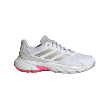 Adidas COURTJAM CONTROL 3 W, ženske tenisice za tenis, bijela