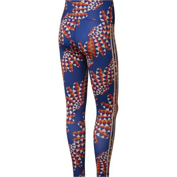 Adidas FARM LEGGINGS, ženske tajice za fitnes, plava