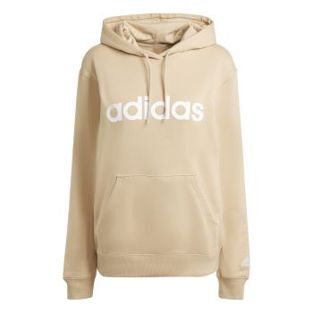 Adidas W LIN FT HD, ženski pulover, smeđa