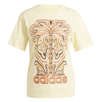 Adidas FARM GFX TEE, ženska majica, žuta