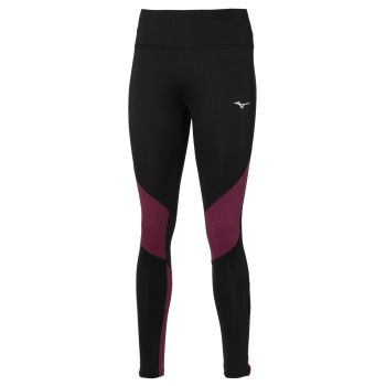 Mizuno WARMALITE TIGHT, ženske tajice za trčanje, crna
