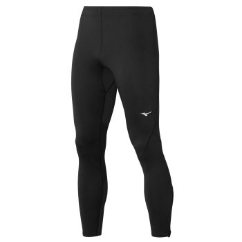 Mizuno WARMALITE TIGHT, muške tajice za trčanje, crna