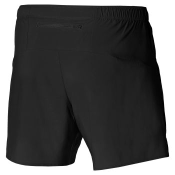 Mizuno CORE 5.5 SHORT, muške kratke hlače za trčanje, crna