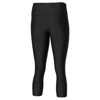 Mizuno IMPULSE CORE 3/4 TIGHT, ženske tajice za trčanje, crna