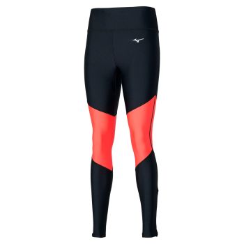 Mizuno IMPULSE CORE LONG TIGHT, ženske tajice za trčanje, crna