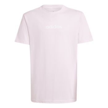 Adidas J LIN TEE 160, dječja majica, roza