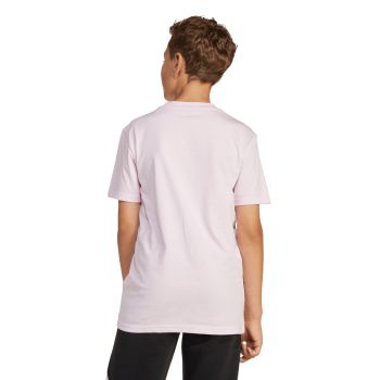 Adidas J LIN TEE 160, dječja majica, roza