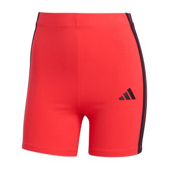 Adidas W 3S SJ BK SHO, ženske tajice, crvena