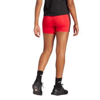 Adidas W 3S SJ BK SHO, ženske tajice, crvena