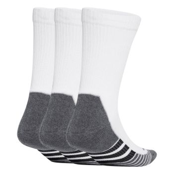 Adidas PRF C CC CRW 3P, muške čarape za fitnes, bijela