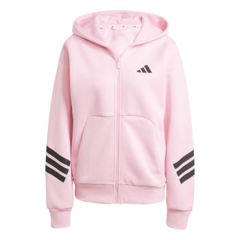 Adidas W FI 3S FZ HD, ženska majica, roza