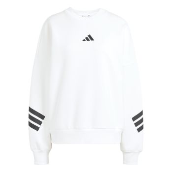Adidas W FI 3S SWT, ženski pulover, bijela