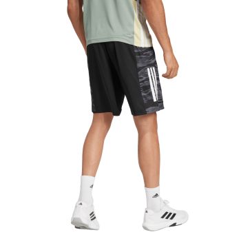 Adidas CAMO 3S SHORT, muške fitnes hlače, crna