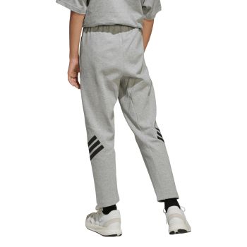 Adidas J FI 3S ANK PT, dječje hlače, siva