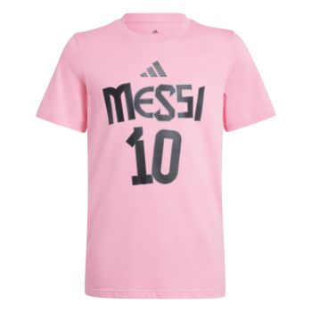 Adidas Y MESSI N&N G T, dječja majica za nogomet, roza