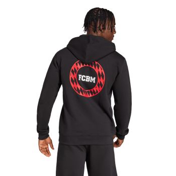 Adidas FCB VRCT HD, muški pulover, crna