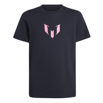 Adidas Y MESSI N&N G T, dječja majica za nogomet, crna