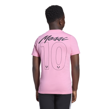 Adidas Y MESSI N&N G T, dječja majica za nogomet, roza