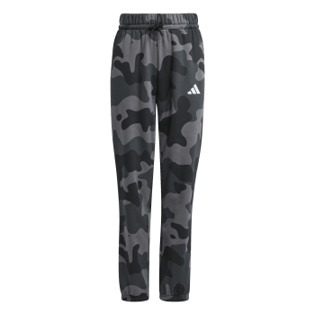 Adidas J CAMO FL PANT, dječje hlače, siva