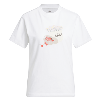 Adidas W FARMMKT T, ženska majica, bijela
