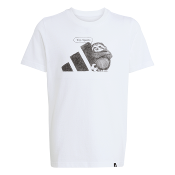Adidas J YAY SPORT T, dječja majica, bijela