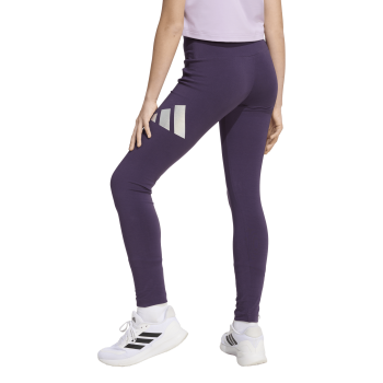 Adidas JG GLAM LEG, dječje tajice, srebrna
