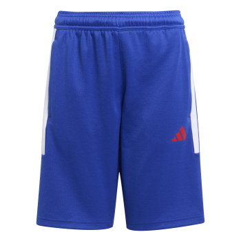 Adidas J HOT SHO, dječje hlače, plava