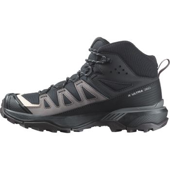 Salomon X ULTRA 360 MID GTX W, ženske cipele za planinarenje, crna