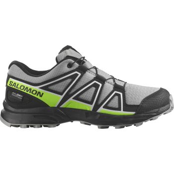 Salomon SPEEDCROSS WP J, dječje tenisice za trail  trčanje, siva