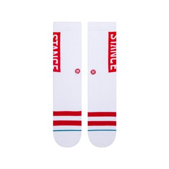 Stance OG CREW, muške čarape, bijela