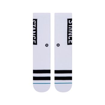 Stance OG CREW, muške čarape, bijela