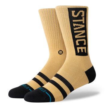 Stance OG CREW, muške čarape, smeđa